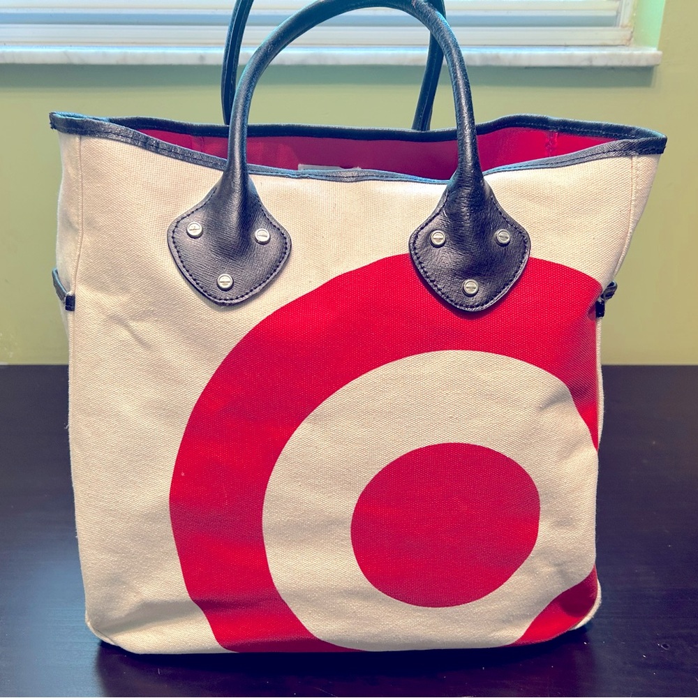 Isaac Mizrahi for Target bull’s-eye employee exclusive tote bag RARE
